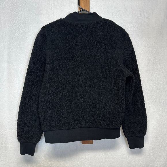 Zyia Active Leopard Flying V‎ Teddy Fleece Full Zip High Pile Jacket Size S - Picture 5 of 10